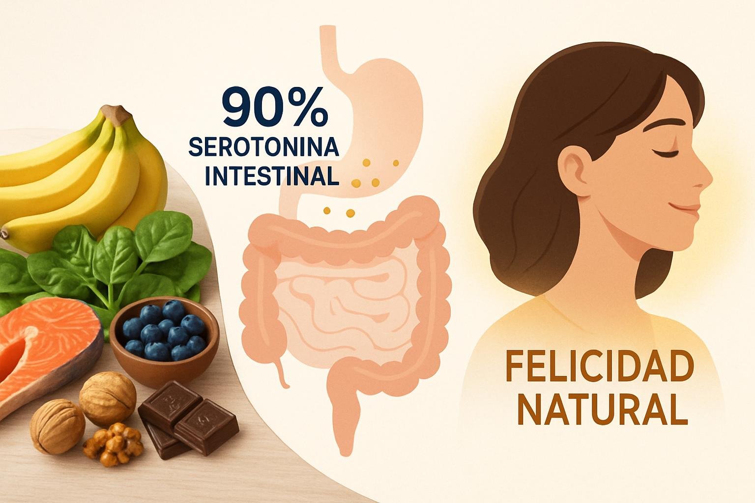 Alimentos que funcionan como Antidepresivos Cómo los alimentos influyen en tu bienestar emocional