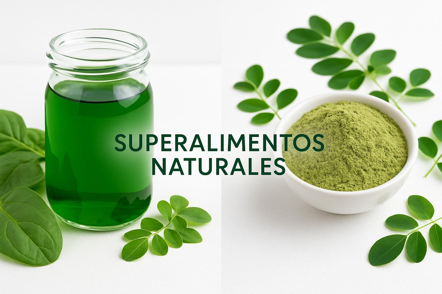 Clorofila y Moringa Qué son la clorofila y la moringa exactamente