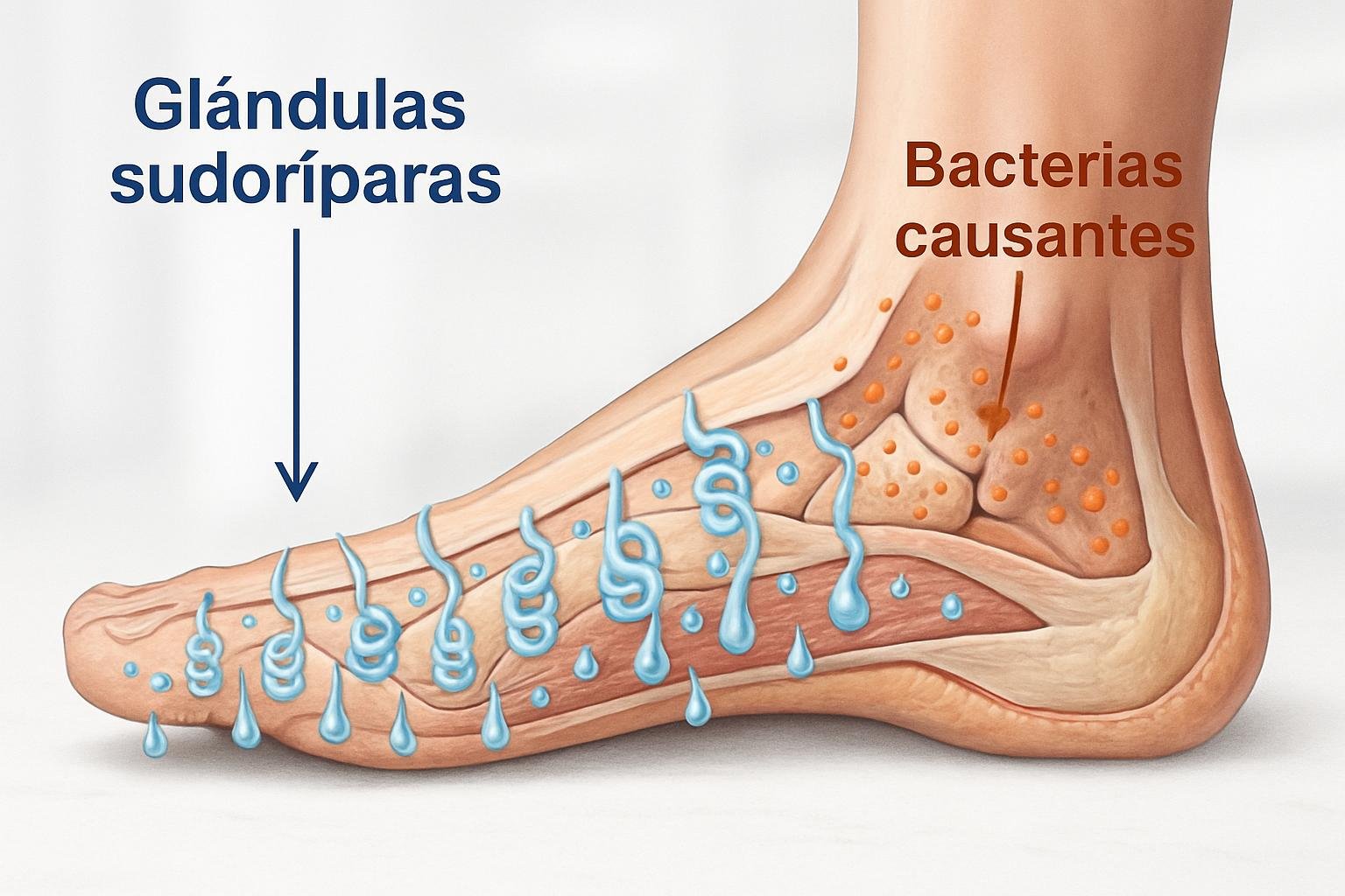 Como quitar el Mal Olor de los Pies Por qué aparece el mal olor en los pies