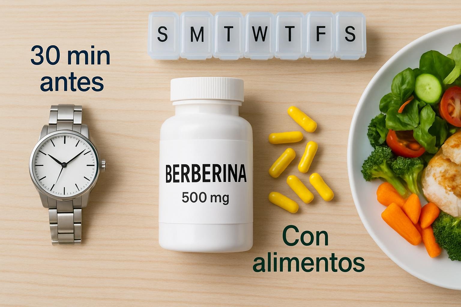 Cómo usar berberina dosis y efectos correctamente paso a paso