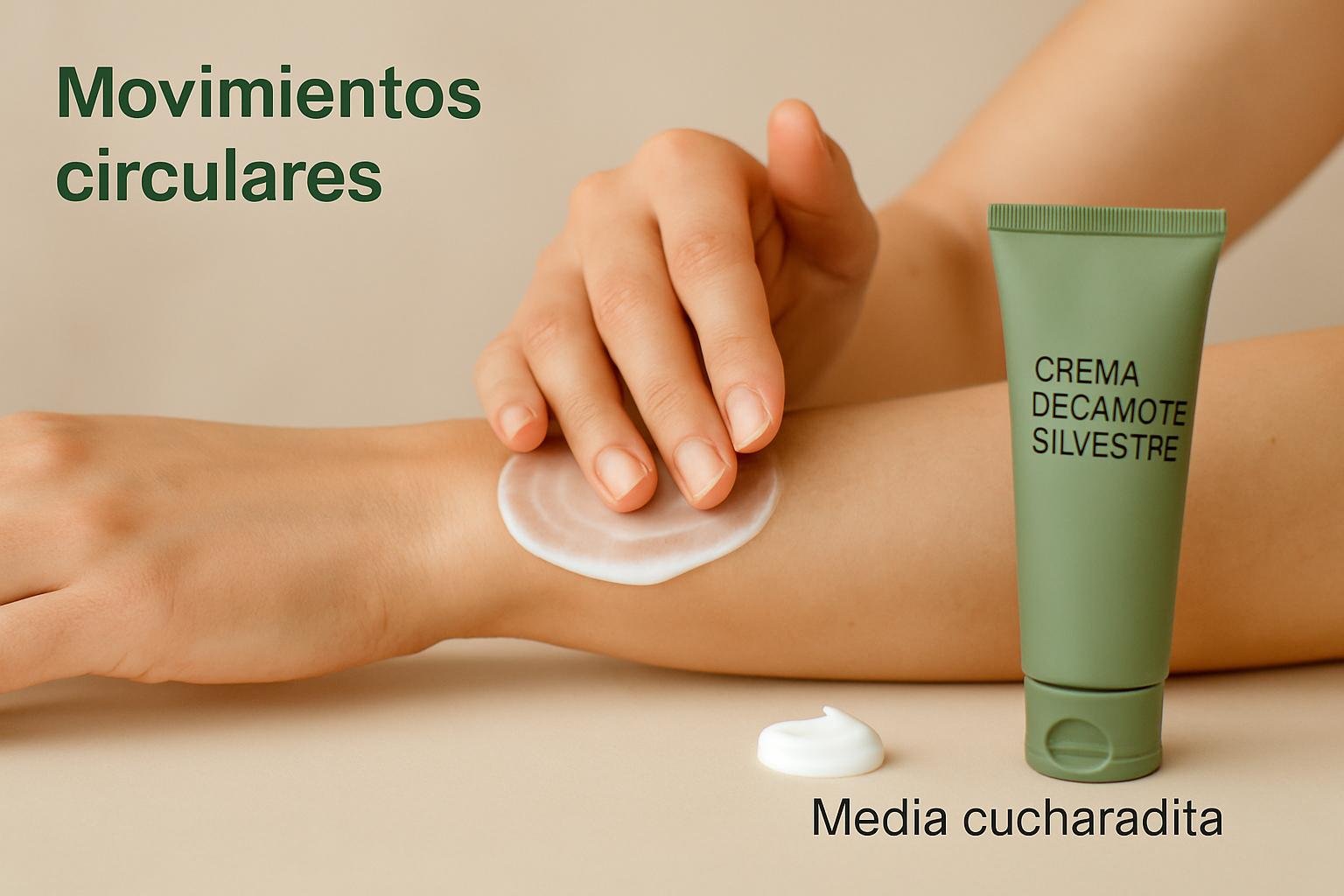 Cómo aplicar crema de camote silvestre correctamente
