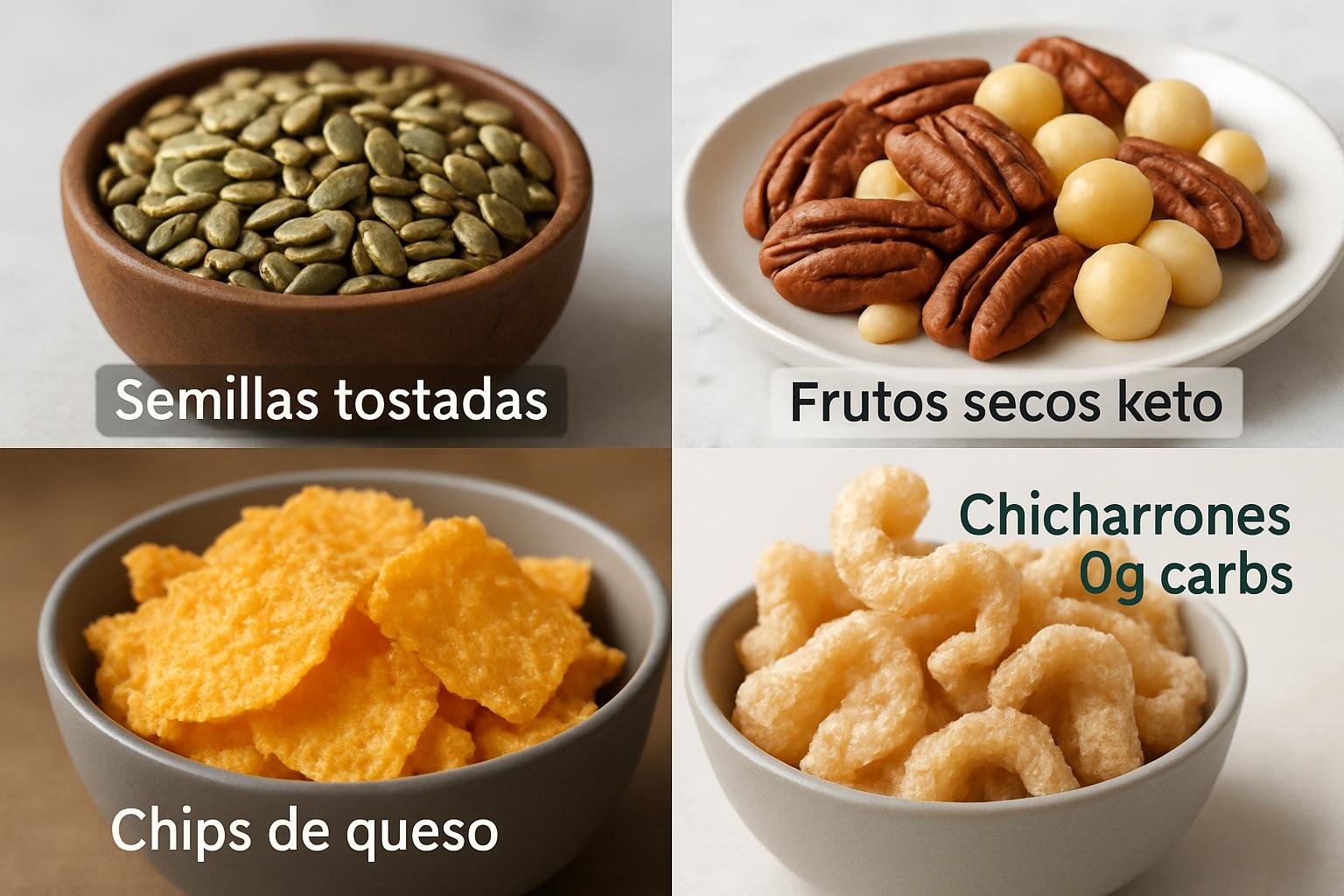 Alternativas keto-friendly a las palomitas tradicionales