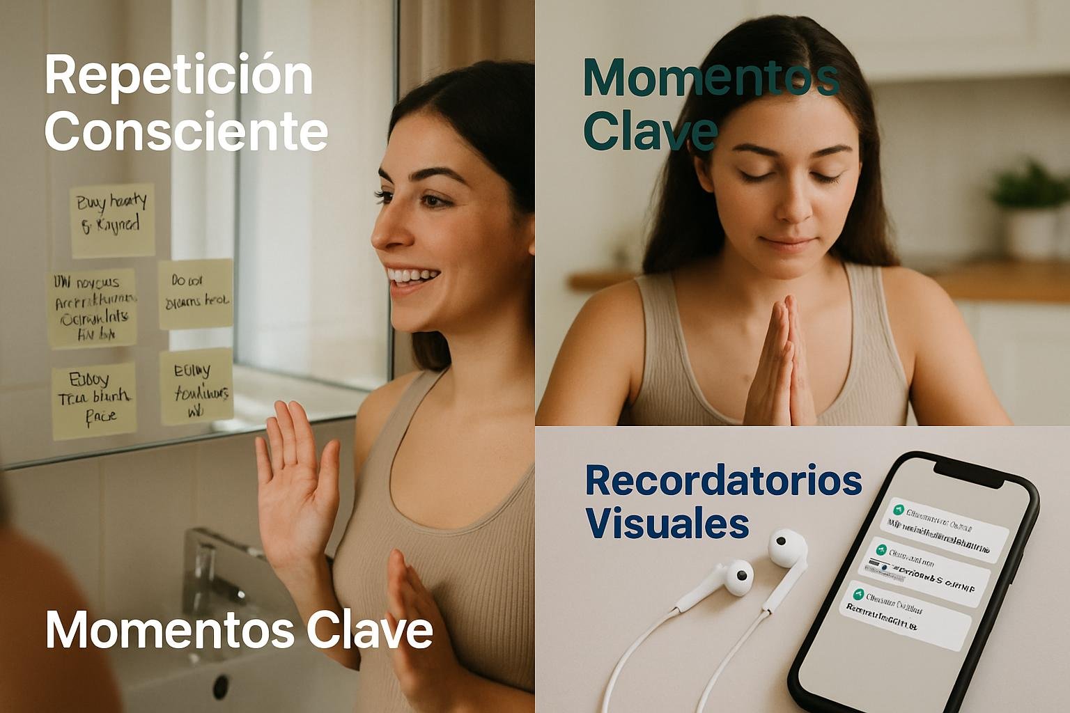Cómo usar las afirmaciones positivas para adelgazar de forma efectiva