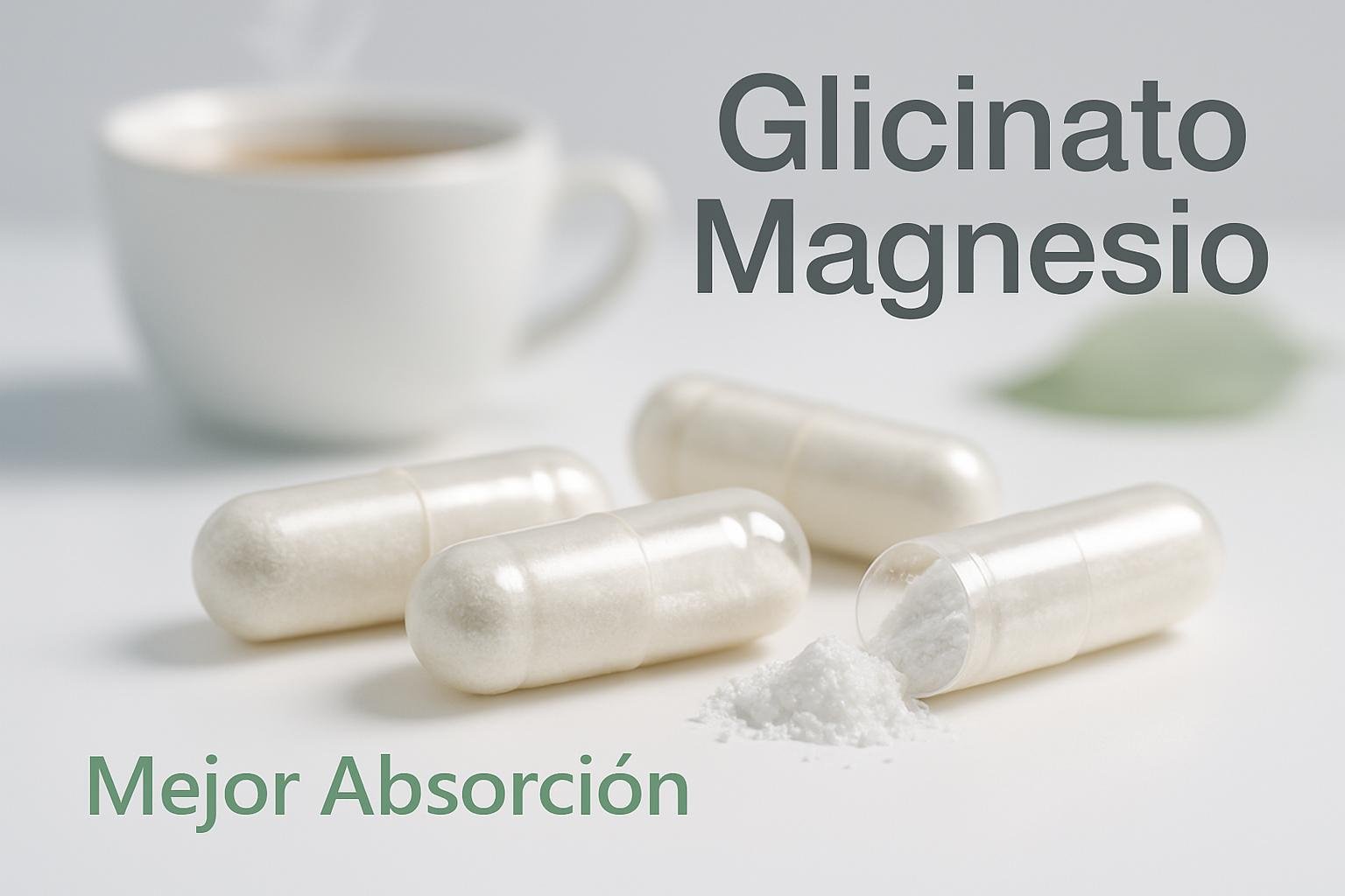 Glicinato o Citrato de Magnesio Qué es el glicinato de magnesio y sus beneficios principales