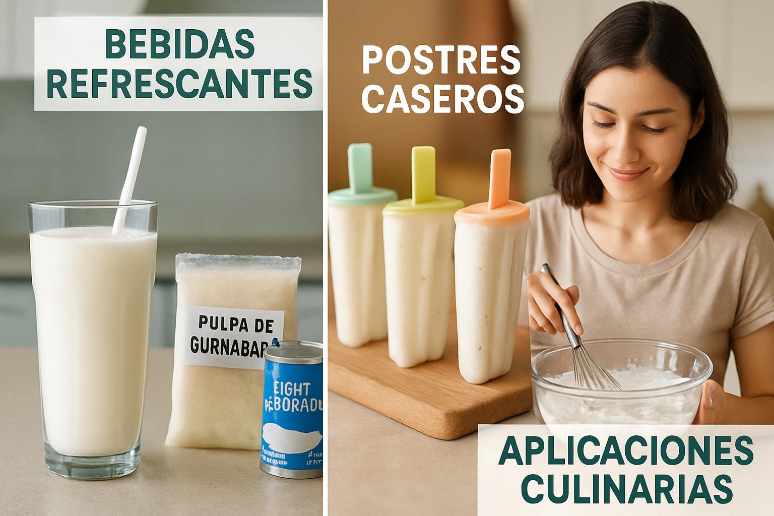 Usos prácticos de la pulpa de guanábana en tu día a día