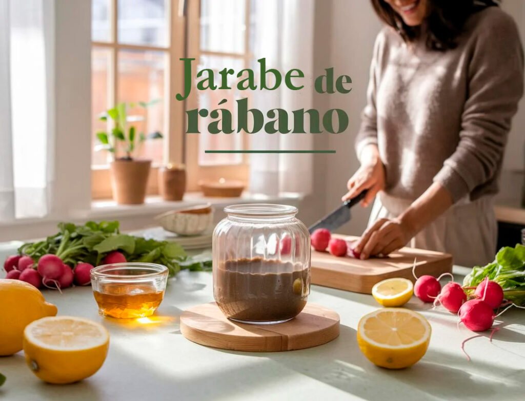 Como se hace el Jarabe de Rabano para la Tos