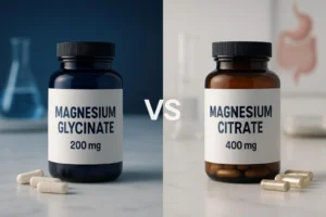 Glicinato o Citrato de Magnesio
