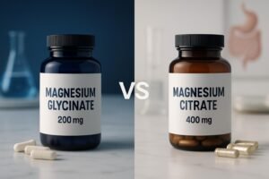 Glicinato o Citrato de Magnesio